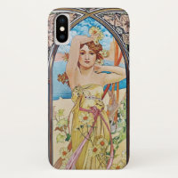 Art Nouveau d'aube d'Alphonse Mucha