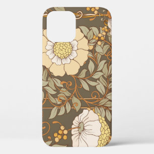 Case-Mate iPhone Case Art Nouveau : Vintage Floral Décoratif.
