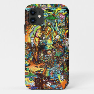 Etui iPhone Case-Mate Art psychédélique plié par E