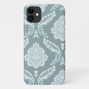Case-Mate iPhone Case Art Rococo Damassé I Bleu Canard+Turquoise