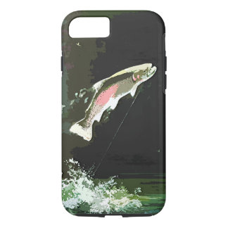 COQUE iPhone 8/7 ART SAUTANT DE TRUITE
