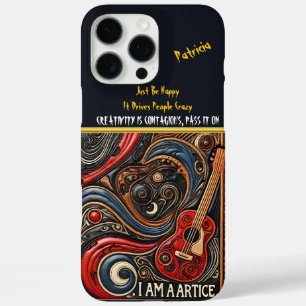 Coques iPhone 16 Pro Max Art unique inspiré par les yeux avec Motifs scinti