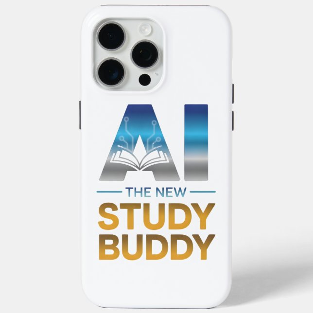Coques Case-Mate iPhone Artificial Intelligence Study Buddy Design (Verso)