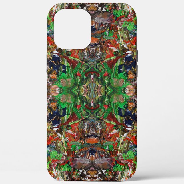 Coques Case-Mate iPhone Artist’s Palette: Expressive Paint Stroke Pattern (Verso)