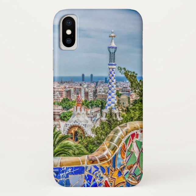 Coques Case-Mate iPhone Artiste moderne photographique unique de Barcelone (Dos)