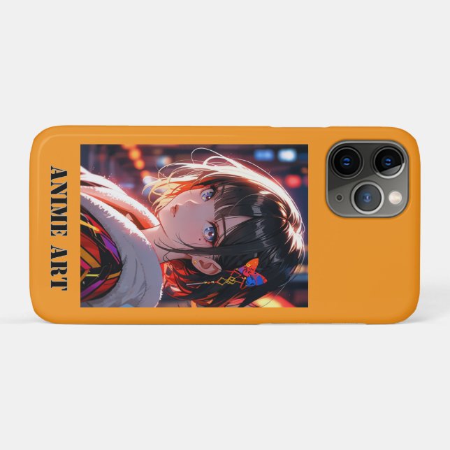 Coques Case-Mate iPhone Asian anime cute girl design (Dos (Horizontal))