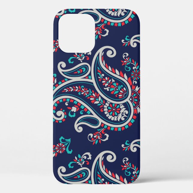 Coques Case-Mate iPhone Asian Paisley : Conception Traditionnelle Sans Cou (Verso)