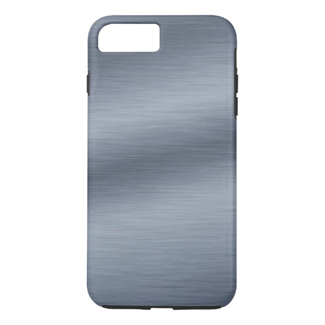 Coques Case-Mate iPhone Aspect en acier inoxydable brossé (Dos)