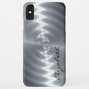 Case-Mate iPhone Case Aspect métallique en acier inoxydable