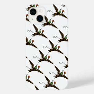 Coque Pour iPhone 14 Plus Assistant vintage d'Oz, Singe volant maléfique