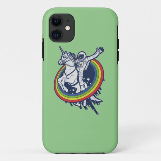 Coques Case-Mate iPhone Astronaut équitation Unicorn (Dos)
