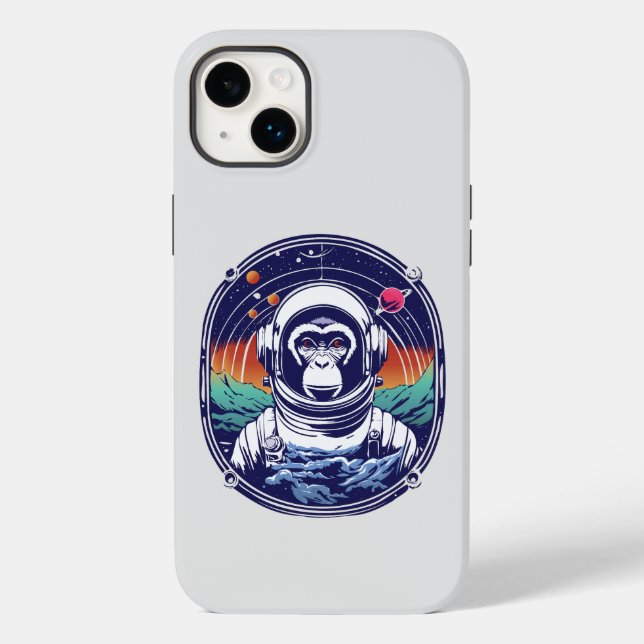 Coques Case-Mate iPhone Astronaute du singe spatial (Verso)