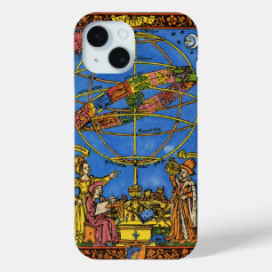 Coque Pour iPhone 15 Astronome Claudius Ptolemy, Céleste Vintage