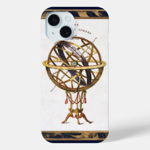 Coque Pour iPhone 15 Astronomie ancienne, Sphère Artificielle ou Armill
