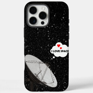 Coques iPhone 16 Pro Max Astronomie Thème Satellite Plat Fond Étoiles