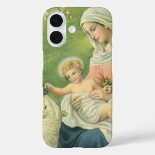 Coques iPhone 16 Atelier de Joseph avec Marie et l'Enfant Jésus