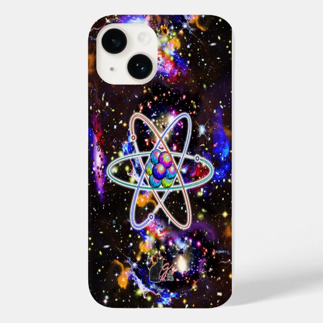 Coques Case-Mate iPhone Atomique galactique (Verso)