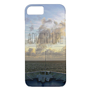 ETUI iPhone Case-Mate ATTENTES AVENTURE CROISIÈRE NAVIRE OCÉAN SUNSET