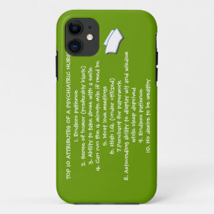 Case-Mate iPhone Case Attributs du principal 10 d'un Infirmière-Humour