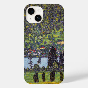 Coque Pour iPhone 14 Au Lac Atter, Gustav Klimt