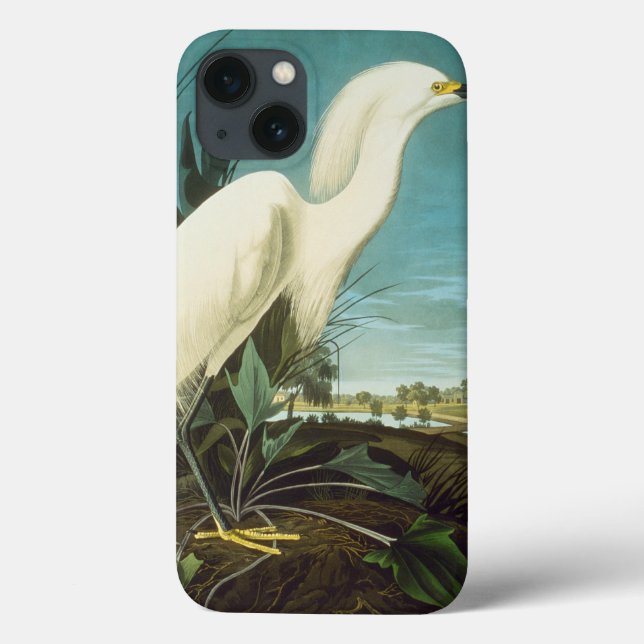 Coques Case-Mate iPhone Audubon : Egret (Verso)