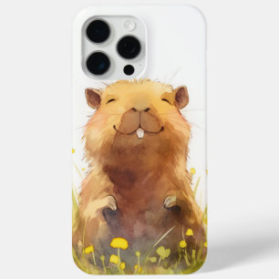 Coque iPhone 15 Pro Max Aussi heureux qu'un capybara peut l'être
