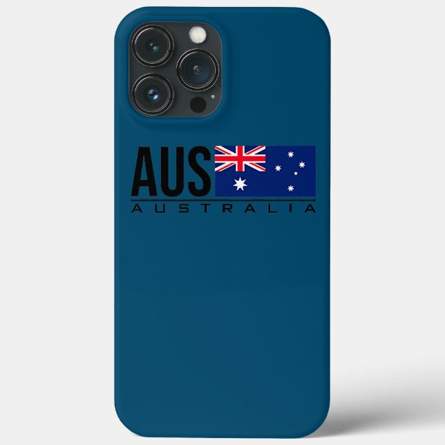 COQUES Case-Mate iPhone AUSTRALIE DRAPEAU CODE DE PAYS AUSTRALIEN SPORTS A (Verso)