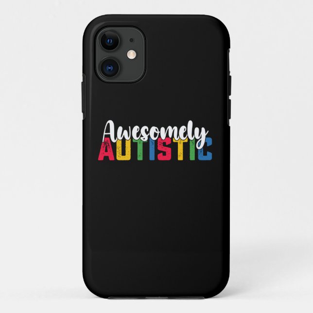 Coques Case-Mate iPhone Autisme autistique Awesomely Famille de filles Biy (Dos)