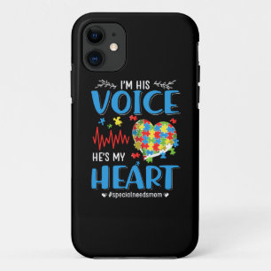 Case-Mate iPhone Case Autiste Je suis sa voix Il est mon coeur