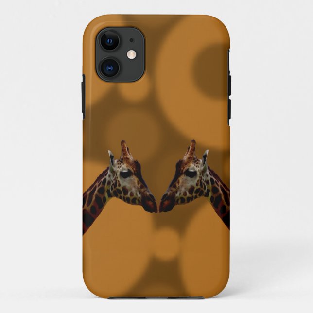 Coques Case-Mate iPhone Auto-réflexion Giraffe, (Dos)