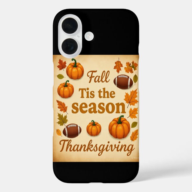 Coques Case-Mate iPhone Automne cette saison merci de donner (Verso)