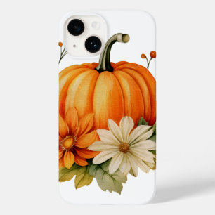 Coque Pour iPhone 14 Automne Chute Feuille Citrouille Récolte d'épices
