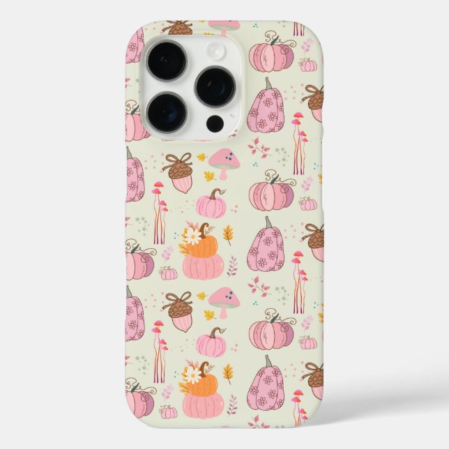 Coques Case-Mate iPhone Automne rose (Verso)
