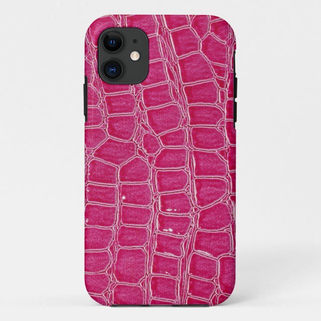 Coques Case-Mate iPhone Automne rose de l'iPhone 5 de Croc (Dos)