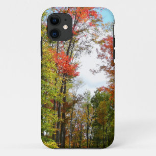 Etui iPhone Case-Mate Automnes Arbres et Ciel bleu Automne Photographie 