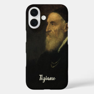 Coques iPhone 16 Autoportrait par Titien, Art Renaissance Vintage