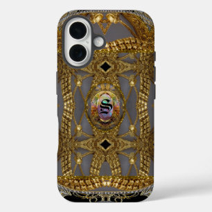 Coques iPhone 16 Ava Rue Gayla Monogram