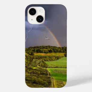 Coque Pour iPhone 14 Avancer De La Tempête De Manière Peintique