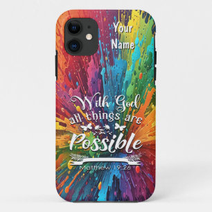 Case-Mate iPhone Case Avec Dieu Matthieu 19-26