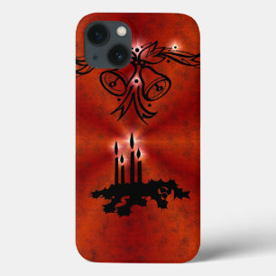 Case-Mate iPhone Case Avent, Artdeco de Noël sur Red Rainbow