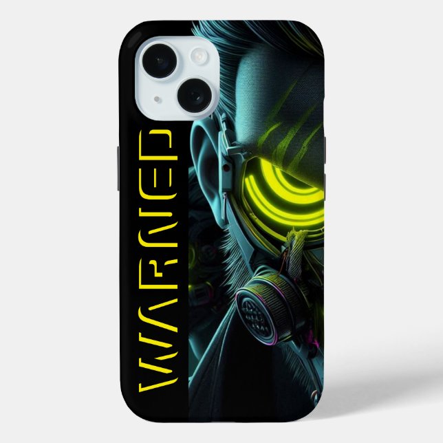 Coques Case-Mate iPhone Averti dans Neon : Bold Tendy Phone Case/iPhone 15 (Verso)