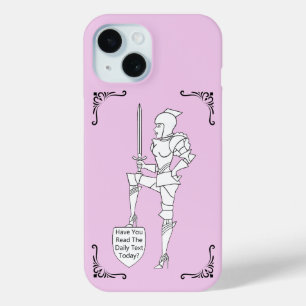 Coque Pour iPhone 15 « Avez-vous lu le Texte quotidien aujourd'hui ? »