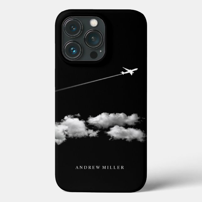 Coques Case-Mate iPhone ©Avion à réaction au-dessus des nuages Pilote pers (Verso)