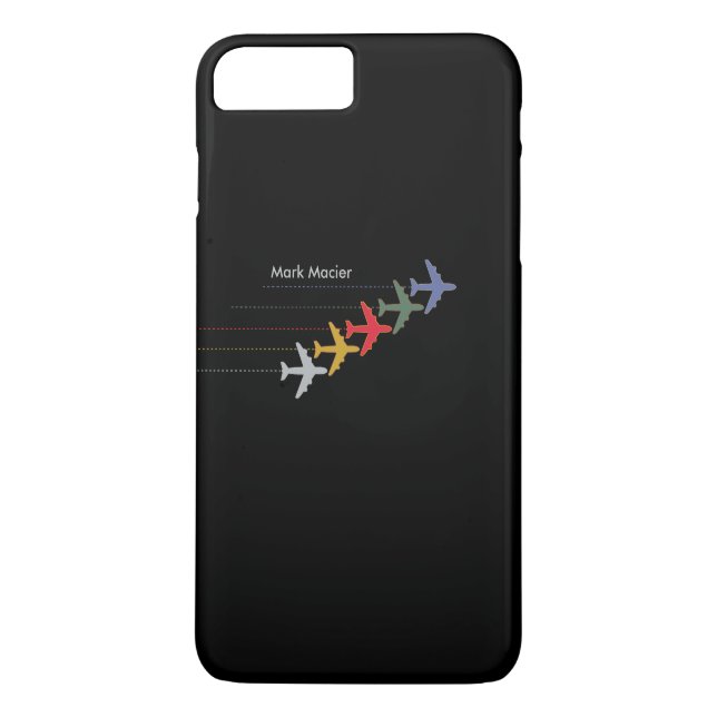 Coques Case-Mate iPhone avions couleur personnalisés (Dos)
