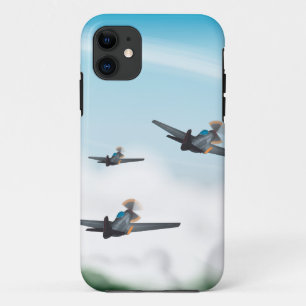 Coque iPhone 11 Avions de la Seconde Guerre mondiale