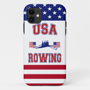 Coque iPhone 11 Aviron des Etats-Unis
