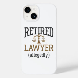 Coque Pour iPhone 14 Avocat à la retraite présumé Avocat à la retraite