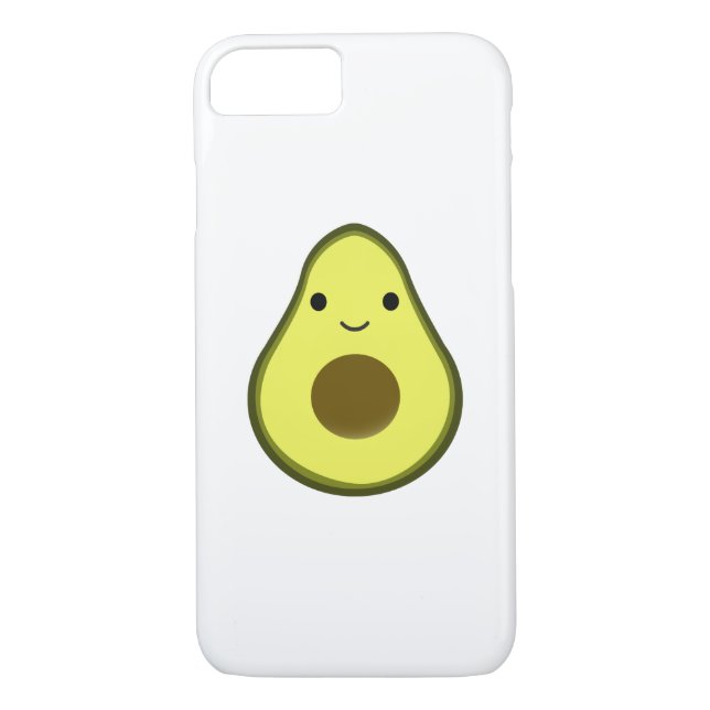 Coques Case-Mate iPhone Avocat mignon de Kawaii (Dos)