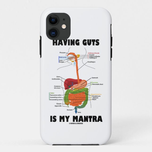 Coques Case-Mate iPhone Avoir des entrailles est mon incantation (Dos)