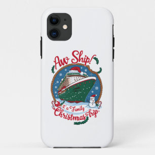 Case-Mate iPhone Case Aw Ship C'est une croisière de Noël en famille